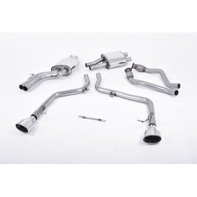 Milltek B8 3.0T Cat Back Exhaust Non Resonated